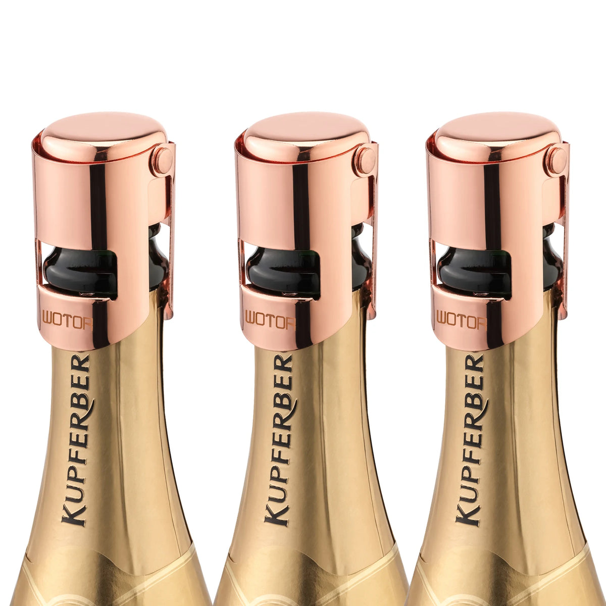 Bouchon hermétique pour champagne - lot de 3